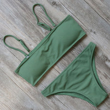 Load image into Gallery viewer, Pure Bikini Sexy Off Shoulder Swimsuit