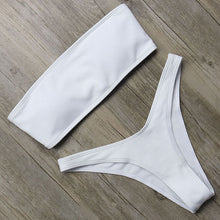 Load image into Gallery viewer, Pure Bikini Sexy Off Shoulder Swimsuit