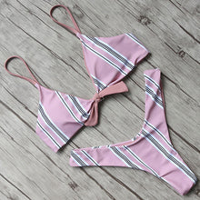 Load image into Gallery viewer, Simple Bikini Set 2018 Swimwear Women