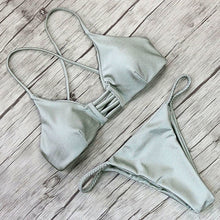 Load image into Gallery viewer, Bikini 2019 Cross Bandage Sexy Swimwear Women