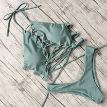 Load image into Gallery viewer, Bikini 2019 Cross Bandage Sexy Swimwear Women