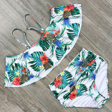 Load image into Gallery viewer, Flamingo Bikini 2019 New High Waist Swimwear Women