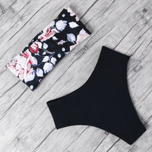 Load image into Gallery viewer, Print Tube Bikini High Waist Brazilian Bikini 2019