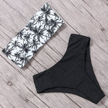 Load image into Gallery viewer, Print Tube Bikini High Waist Brazilian Bikini 2019