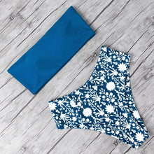 Load image into Gallery viewer, Print Tube Bikini High Waist Brazilian Bikini 2019