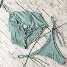 Load image into Gallery viewer, Bikini 2019 Cross Bandage Sexy Swimwear Women