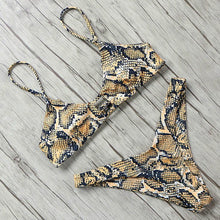 Load image into Gallery viewer, 2019 Sexy Halter Bikinis Bandage Swimsuits Women