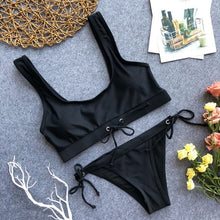 Load image into Gallery viewer, Sexy Bandage Bikini Set Women